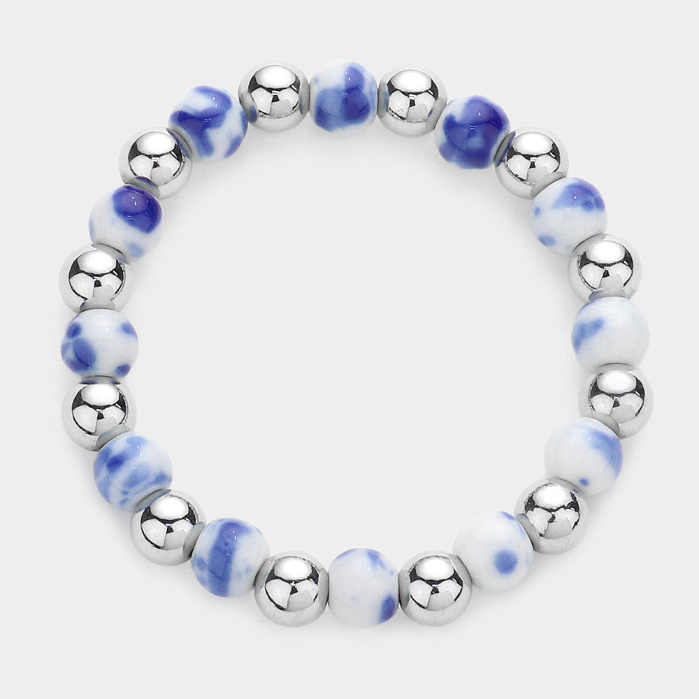 Bracelets - Set/24 Blue/White main image 0