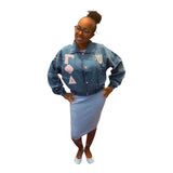 Gamma Crop Denim jacket