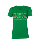 AKA Green Embroidered Shirt