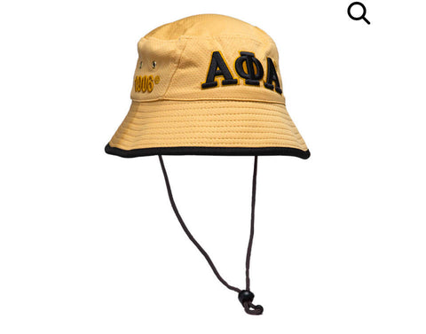 Alpha Gold bucket Hat