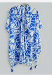 Blue and White Kimono