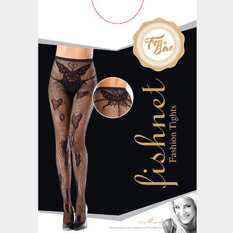 Butterfly Fishnet Hose