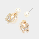 Butterfly Pearl Earrings