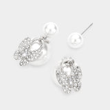 Butterfly Pearl Earrings