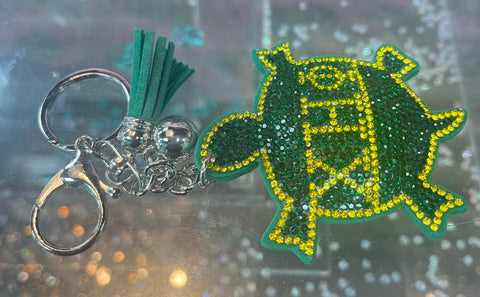 Chi Eta Phi Turtle Keychain and Purse Hook