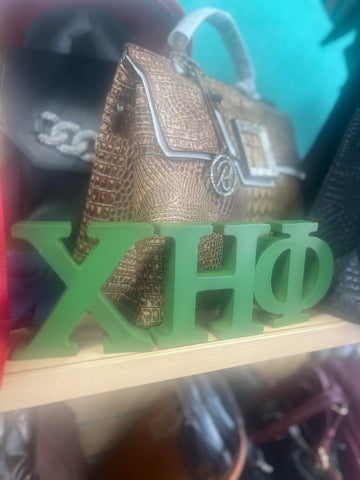 Chi Eta Phi Block Letters
