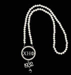Chi Eta Phi Pearl Lanyard