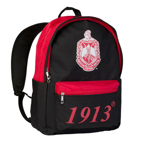 Delta Black USB Backpack