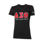 Delta Black Embroidered Shirt