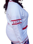 Delta Cardigan White