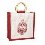 Delta Crest Mini Jute Bag