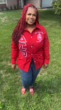 Delta Cargo  Denim Red Jacket/shirt