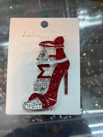 Delta Stiletto Brooch