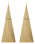 Delta Two Layer Dangling Earring Set