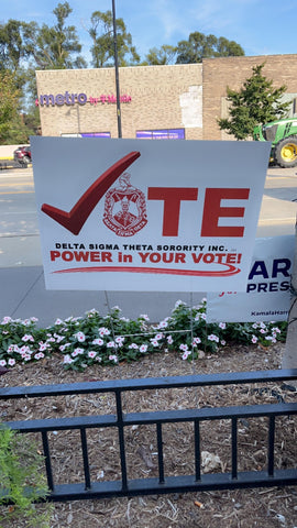 Delta Vote Signs