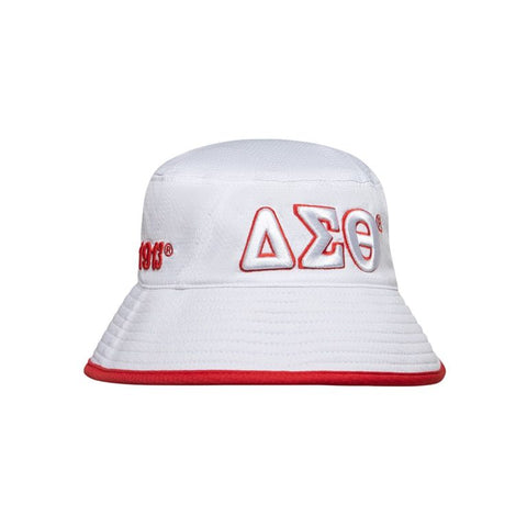 Delta White Bucket Hat