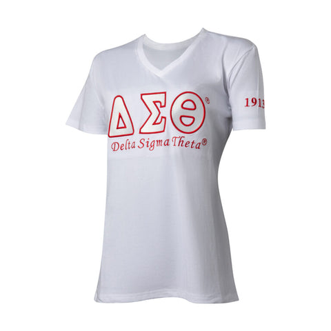 Delta White Embroidered Shirt