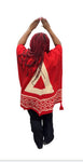 Delta Red and Cream Wrap