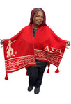 Delta Red and Cream Wrap