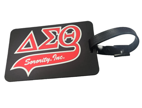 Black Delta Luggage Tag