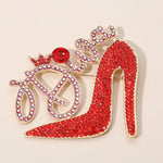 Diva Stiletto Brooch