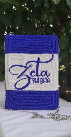 Zeta Seed Bead Crossbody