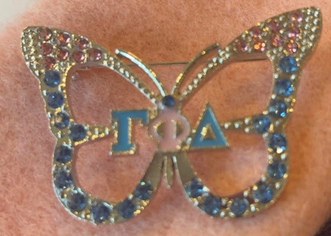 gamma Butterfly brooch