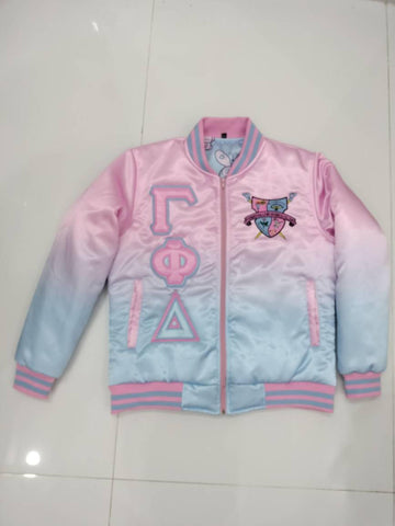 Gamma Ombre Satin Jacket