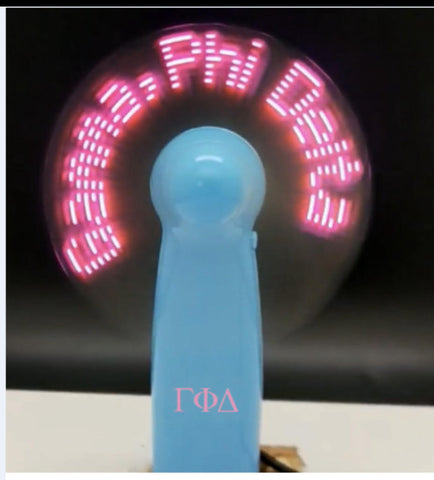 Gamma Phi Delta Electric Fan