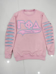 Gamma Phi Delta Ripped Sweatshirt