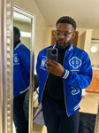 Phi Beta Sigma Satin Quilted jacket