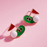 Golf Earrings