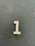 1 number pin.