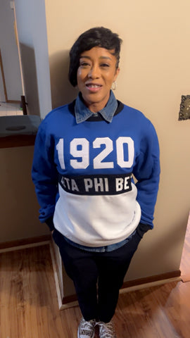 Zeta Color Block Sweatshirt