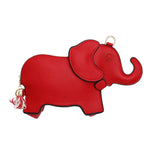 Elephant Crossbody Red