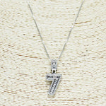 Number 7 seven necklace