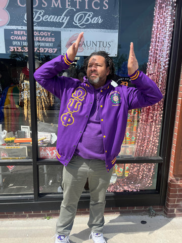 Omega Wool Bomber Jacket