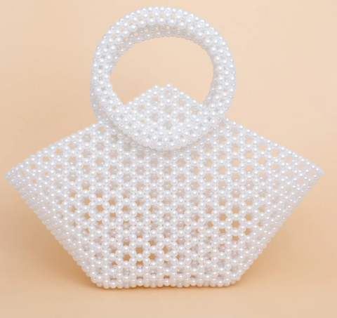Pearl Trapeze Purse