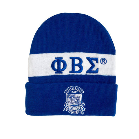 Phi Beta Sigma Beanie Hat