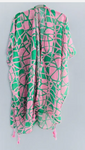 Pink and Green oncho