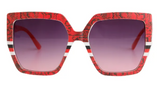 Red Snake Sunglasses