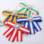 Zeta Ribbon Brooch Pin