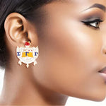 SGRHO Shield Earrings
