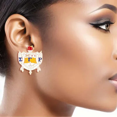SGRHO Shield Earrings