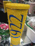 Sigma Gamma Rho pearl  tumbler