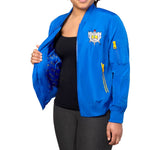 SGRHO Satin Bomber Jacket