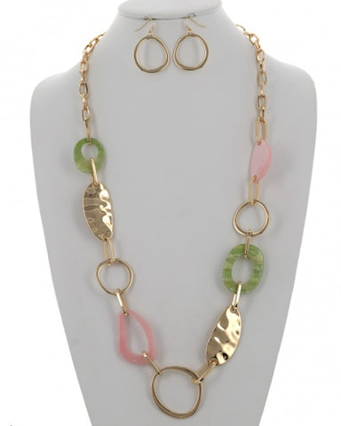 Well Rounded in Pink and Green