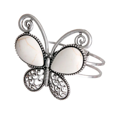 White Butterfly Cuff