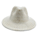 White Pearl Fedora