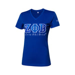 Zeta embroidered shirt